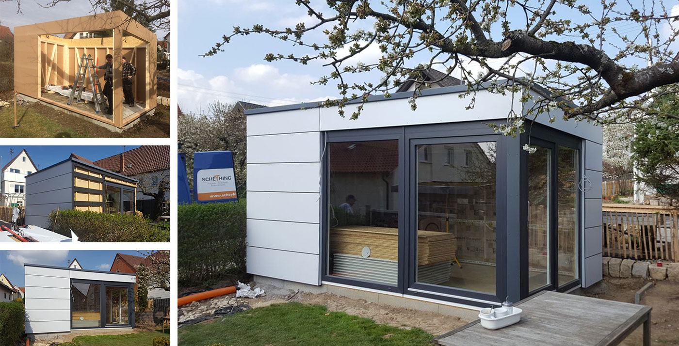 Atelier Höfingen, Verkleidung mit Werzalit