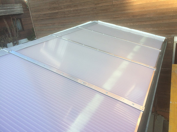 Highlux Sunstop Stegplatten transluzent, Höfingen