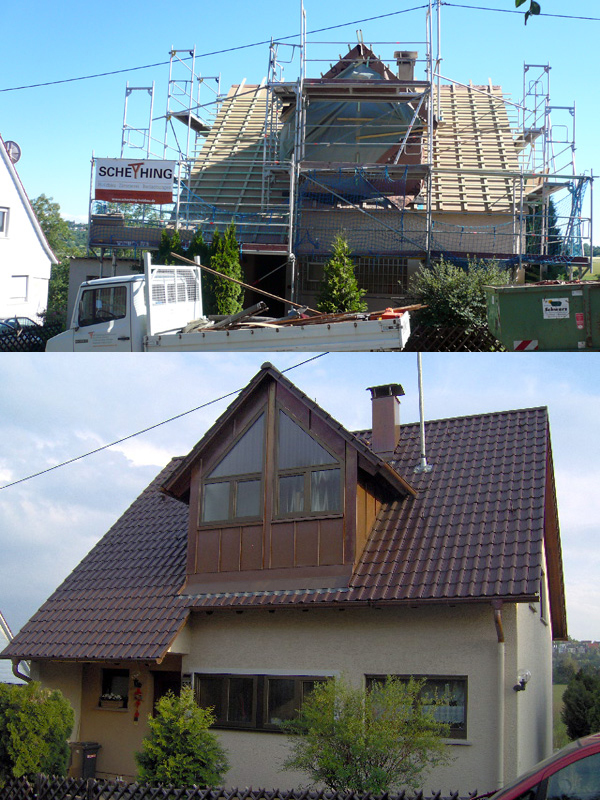 Zwerchgiebel Kupfer, Leonberg-Höfingen