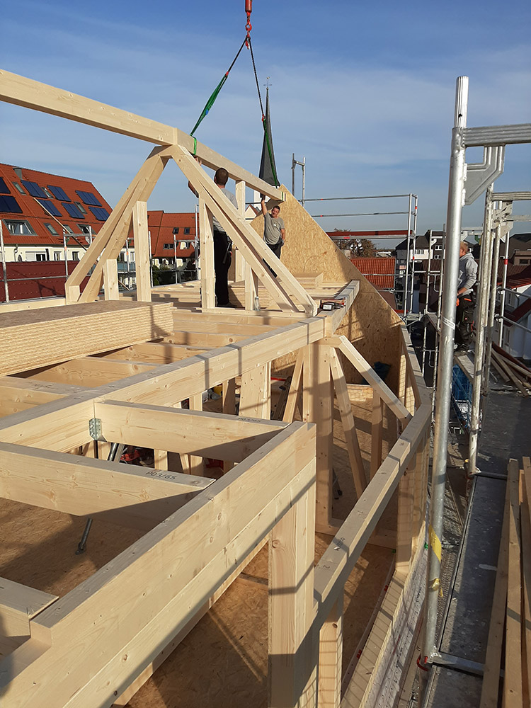 Aufstockung Holzständerbauweise, Bild 8