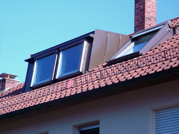 Aufkeilrahmen LITEC mit Roto-Dachfenstern, Hirschlanden