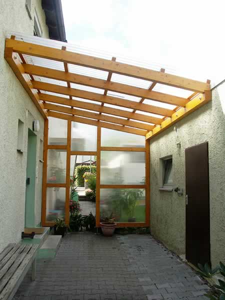 Überdachung